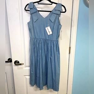 Zaikamoya Chambray Sundress